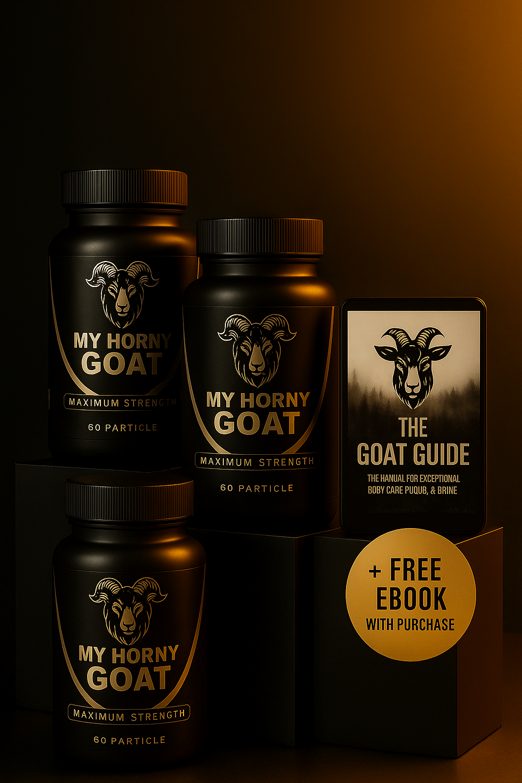 MHG Power™ – The GOATED Performance Bundle 3 Bottles • Free eBook • Free Shipping